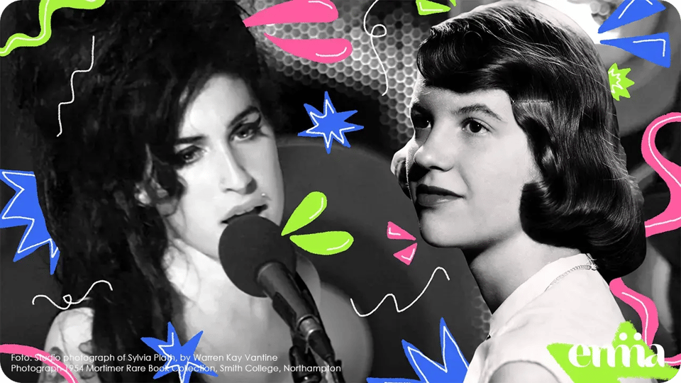 Qué me enseñaron Sylvia Plath y Amy Winehouse sobre el autocuidado