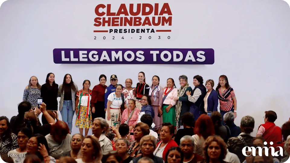 Claudia Sheinbaum anuncia que 2025 será el año de la mujer indígena