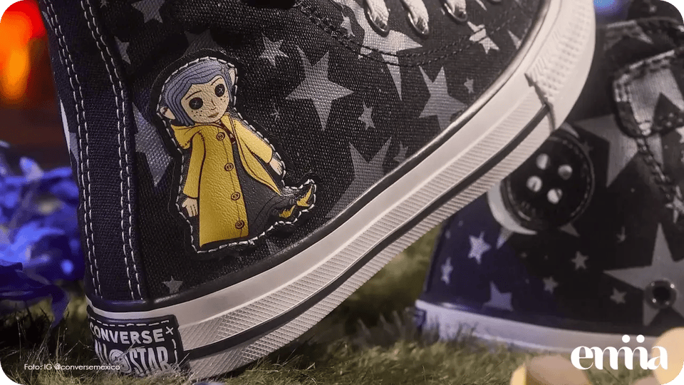 Converse de Coraline-lanzan nueva colección inspirada en la película