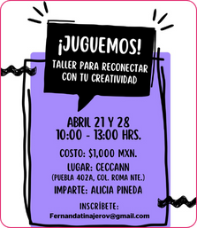 Juguemos-Taller de creatividad