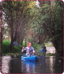 Kayaking Xochimilco