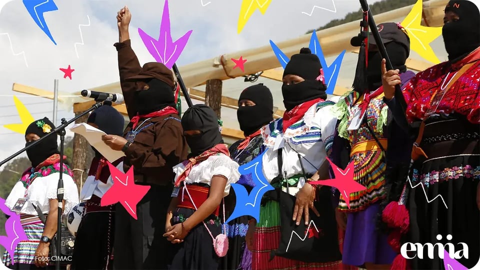 Mujeres zapatistas-otro mundo es posible