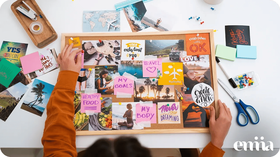 Qué es un vision board y por qué te recomendamos hacer el tuyo