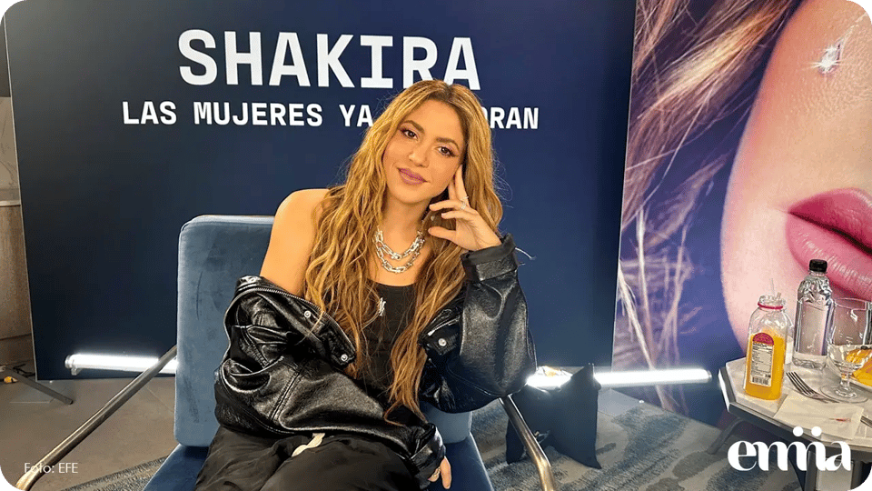 Shakira llega a México para preparar su gira Las mujeres ya no lloran