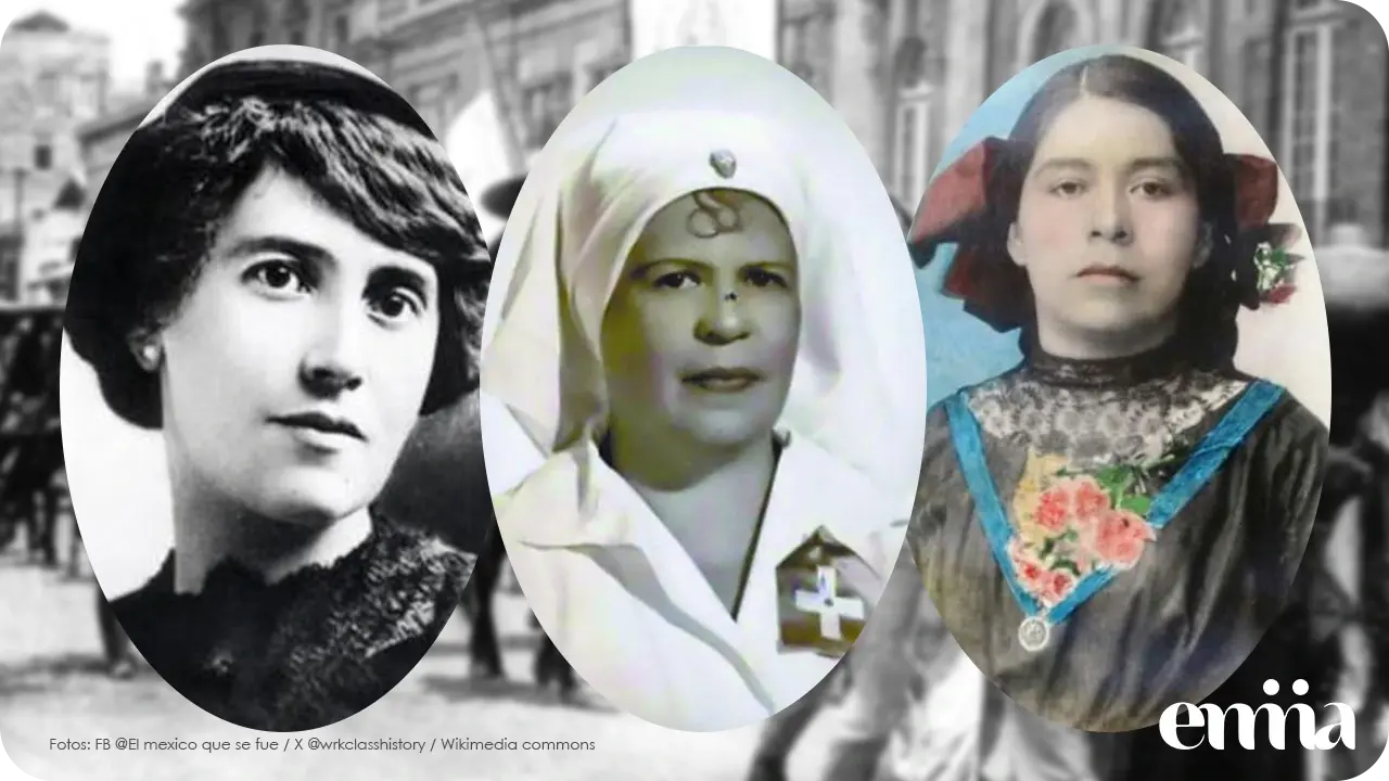 3 mujeres que destacaron en la Revolución Mexicana