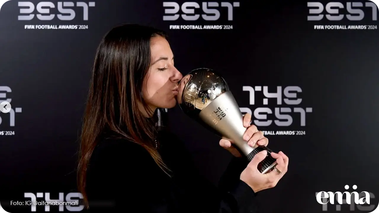 Aitana Bonmatí gana el Premio The Best a Mejor Jugadora de la FIFA 2024