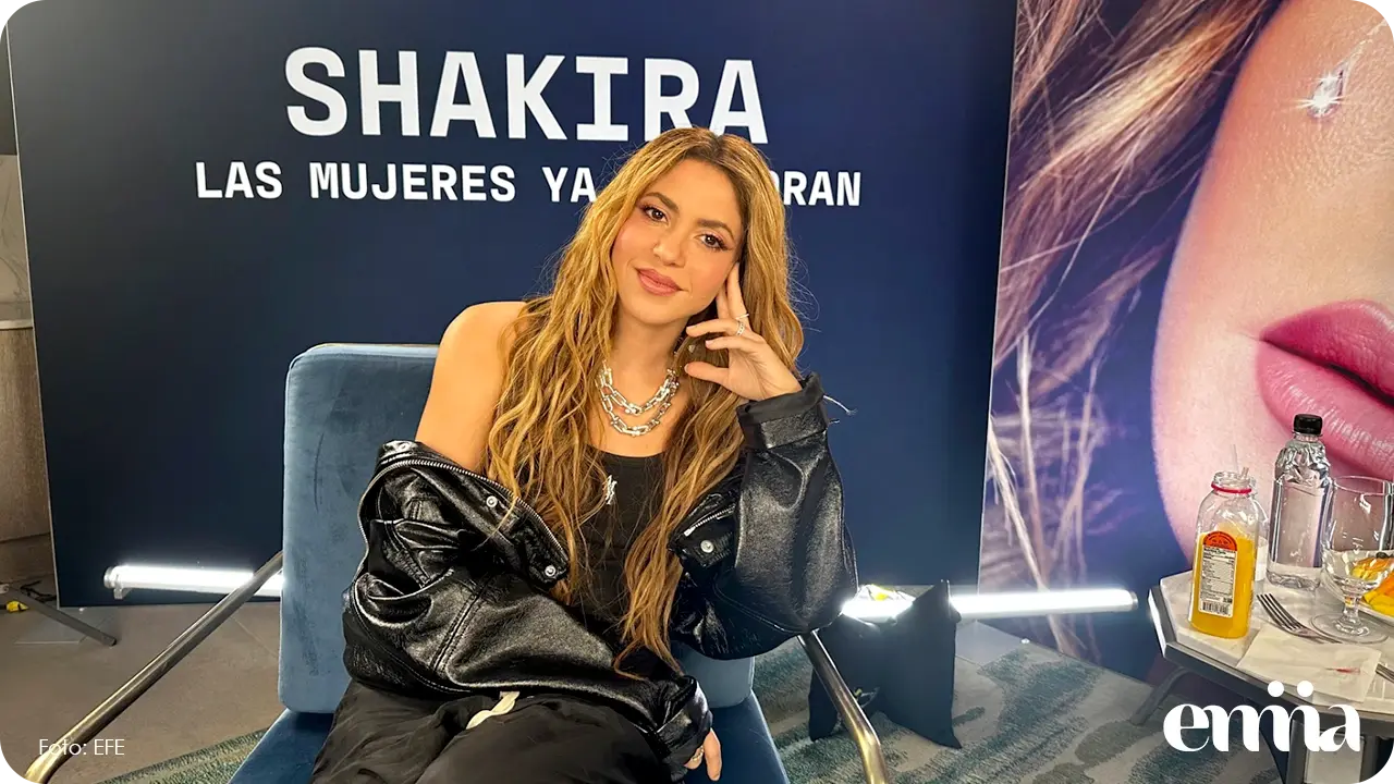 Shakira llega a México para preparar su gira 'Las mujeres ya no lloran'